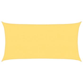 Sonnensegel HDPE Rechteckig 2x4 m Beige