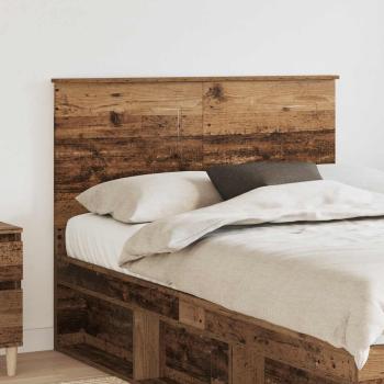 ARDEBO.de - Kopfteil Altholz 138 x 7 x 100 cm Holzwerkstoff