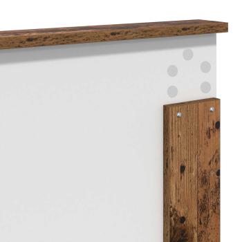 Kopfteil Altholz 138 x 7 x 100 cm Holzwerkstoff