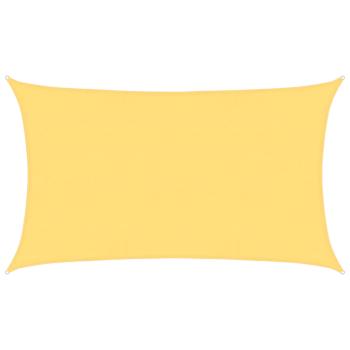 Sonnensegel 160 g/m² Beige 5x8 m HDPE