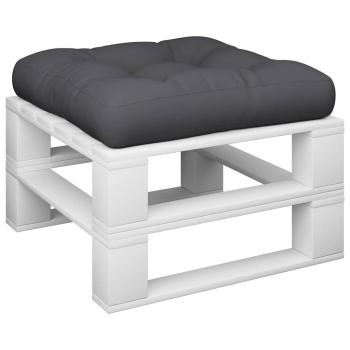 Palettenkissen Schwarz 60x61,5x10 cm Stoff
