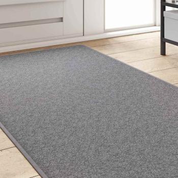 Teppichl?ufer Hellgrau 80 x 500 cm 100% Polypropylen