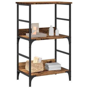 ARDEBO.de - B?cherregal Altholz-Optik 50x33x82 cm Holzwerkstoff