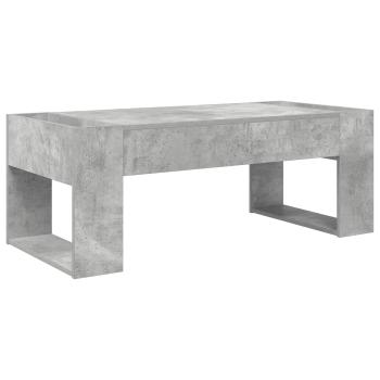 Couchtisch Betongrau 110 x 50 x 41 cm Holzwerkstoff