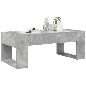 Couchtisch Betongrau 110 x 50 x 41 cm Holzwerkstoff
