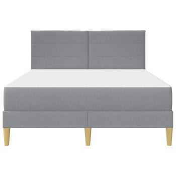 Bettrahmen Bettrahmen Hellgrau 120 x 190 cm Polyester