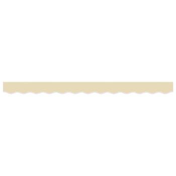 Markisenvolant Creme Gestreift 300 cm