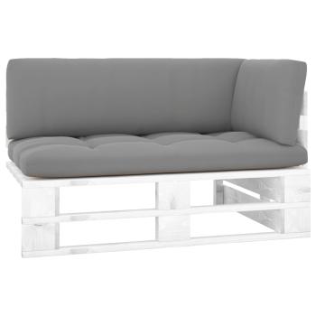 ARDEBO.de - Outdoor-Ecksofa Paletten Kiefernholz Imprägniert Weiß