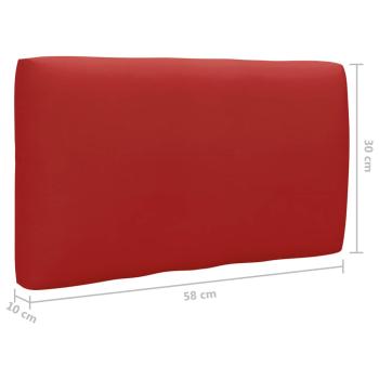 4-tlg. Paletten-Lounge-Set Weiß Imprägniertes Kiefernholz