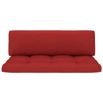 6-tlg. Paletten-Lounge-Set Weiß Imprägniertes Kiefernholz