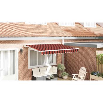 Markisenrahmen Orange und Schwarz 300 x 200 cm