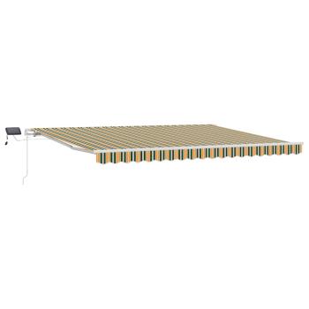 Einziehbare Markise mit 450 x 350 cm Stoff
