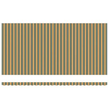 Einziehbare Markise Grün und Gelb 600 x 300 cm Stoff und Stahl