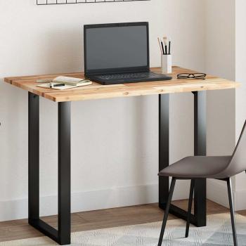 ARDEBO.de - Tischplatte Rechteckig 120x70x2 cm Massivholz Akazie