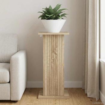 ARDEBO.de - Pflanzenständer Sonoma-Eiche 30,5 x 30 x 60,5 cm Holzwerkstoff