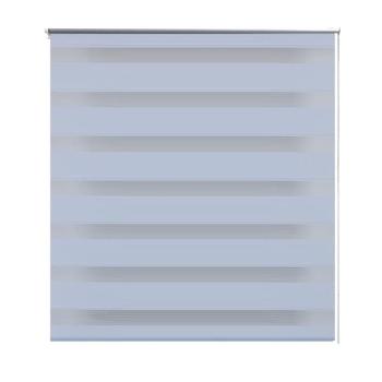 Zebra-Rollo 40,9 x 100 cm, Stoffbreite 36,7 cm, Weiß