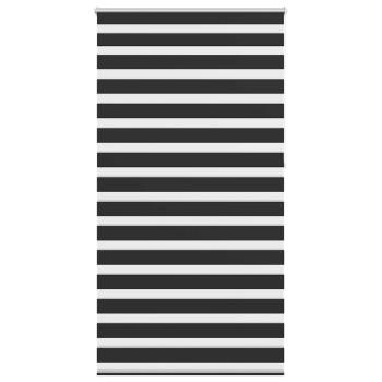 Zebra-Rollo 120,9 x 230 cm, Stoffbreite 116,7 cm, schwarz
