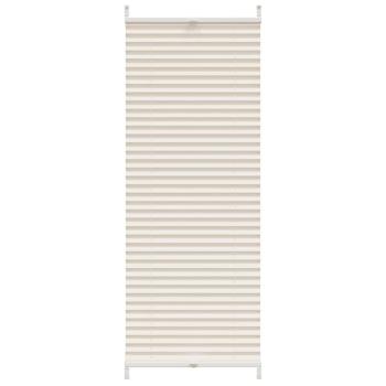 Plissee Faltrollo Rollo Plisseerollo 40x100cm Creme