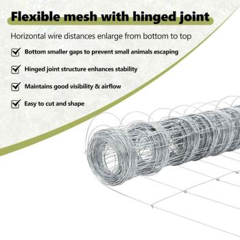 Zaun mit Pfosten Silber 1,5 x 25 m Stahl
