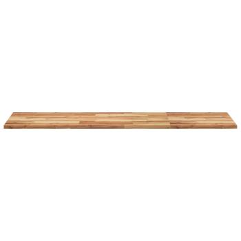 Tischplatte Rechteckig 160x50x2 cm Massivholz Akazie