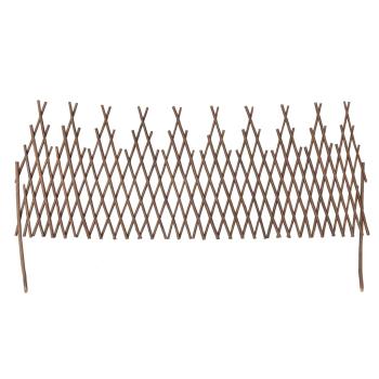 Weiden-Spalierzaun 5-tlg. 170x37 cm