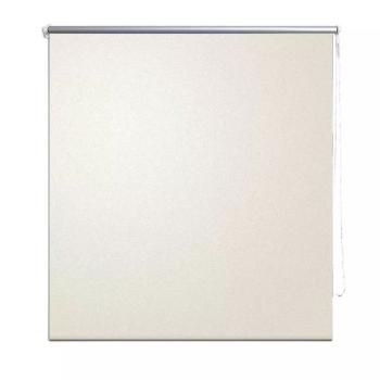 Verdunkelungsrollo 84,4 x 230 cm, Stoffbreite 80 cm, Gebrochen Weiß