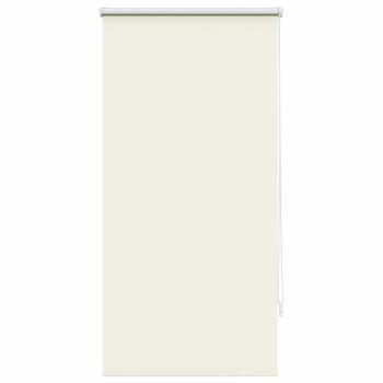 Verdunkelungsrollo 64,4 x 120 cm, Stoffbreite 60 cm, Gebrochen Weiß