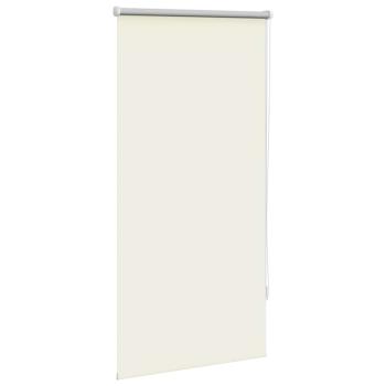 Verdunkelungsrollo 64,4 x 120 cm, Stoffbreite 60 cm, Gebrochen Weiß