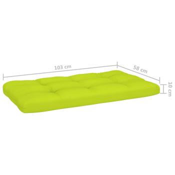 6-tlg. Paletten-Lounge-Set mit Kissen Imprägniertes Kiefernholz