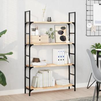 ARDEBO.de - Schweberegale 2 Stk. 100x20x2 cm Massivholz Akazie Unbehandelt