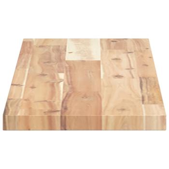 Schweberegale 2 Stk. 100x20x2 cm Massivholz Akazie Unbehandelt