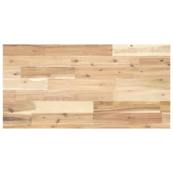 Schweberegal 60x40x4 cm Massivholz Akazie Unbehandelt
