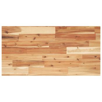 Schweberegal 100x40x2 cm Massivholz Akazie Ölbehandelt