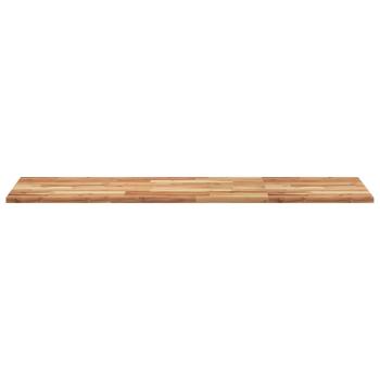 Tischplatte Rechteckig 120x50x2 cm Massivholz Akazie