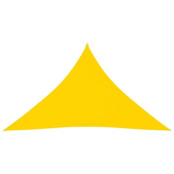 Sonnensegel Oxford-Gewebe Dreieckig 2,5x2,5x3,5 m Gelb