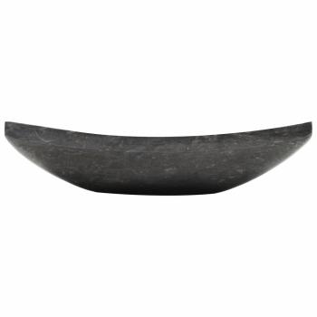 Waschbecken 50x35x12 cm Marmor Schwarz