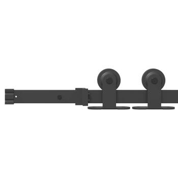Schiebetür ORKDAL Natur 93 x 202 cm Massivholz Kiefer und Glas