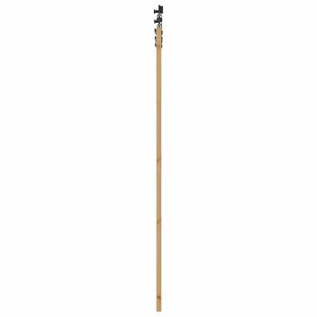 Schiebetür ORKDAL Natürlich und Schwarz 93 x 211 cm