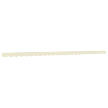 Markisenvolant Creme Gestreift 600 cm