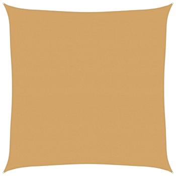 Sonnensegel 160 g/m² Quadratisch Sandfarbe 5x5 m HDPE