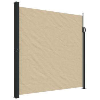 Seitenmarkise Ausziehbar Beige 200x300 cm