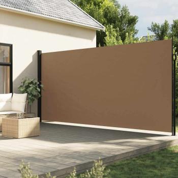 ARDEBO.de - Seitenmarkise Ausziehbar Taupe 200x300 cm