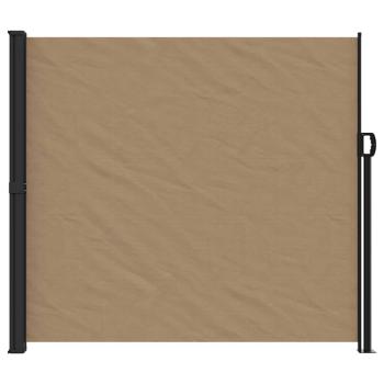 Seitenmarkise Ausziehbar Taupe 180x500 cm