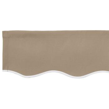 Ersatzvolant für Markise für 3 m Beige Polyester
