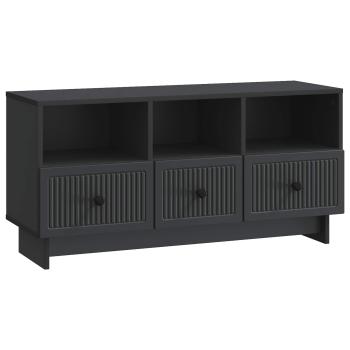 TV-Schränk Schwarz 102 x 34,5 x 50 cm Holzwerkstoff