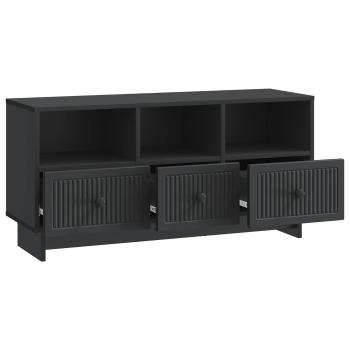 TV-Schränk Schwarz 102 x 34,5 x 50 cm Holzwerkstoff