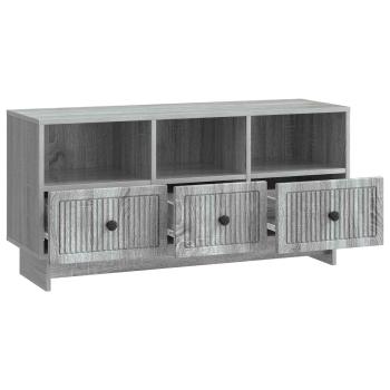 TV-Schränk Graues Sonoma 102 x 34,5 x 50 cm Holzwerkstoff