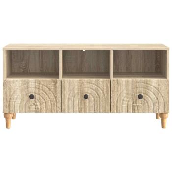 TV-Schränk 102 x 34,5 x 50 cm Sonoma-Eiche Holzwerkstoff