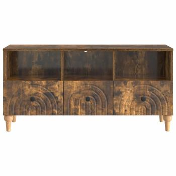 TV-Schränk 102 x 34,5 x 50 cm Räuchereiche Holzwerkstoff