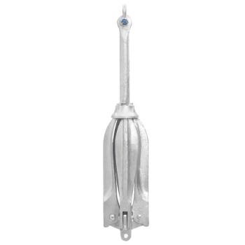 Klappanker Silber 12 kg Feuerverzinktes Gusseisen